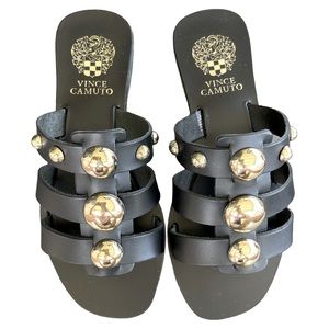 Vince Camuto Hetheren Gladiator Slide Size 5